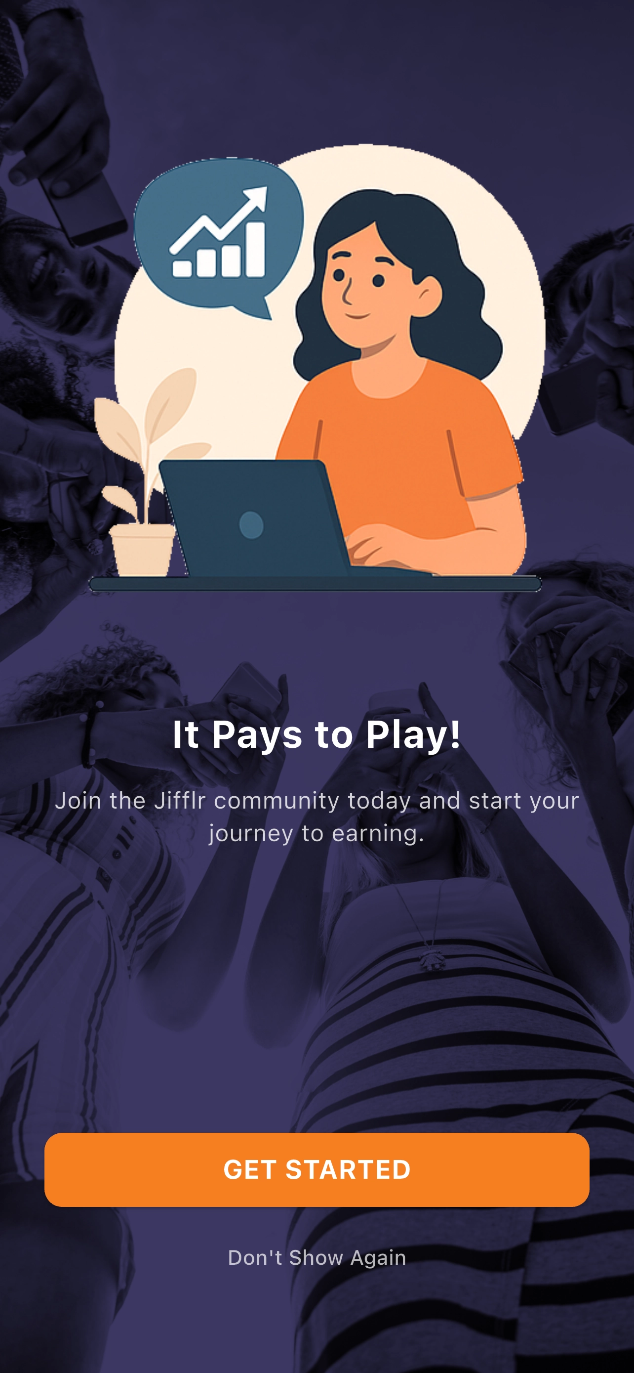 Jifflr active campaign view screenshot