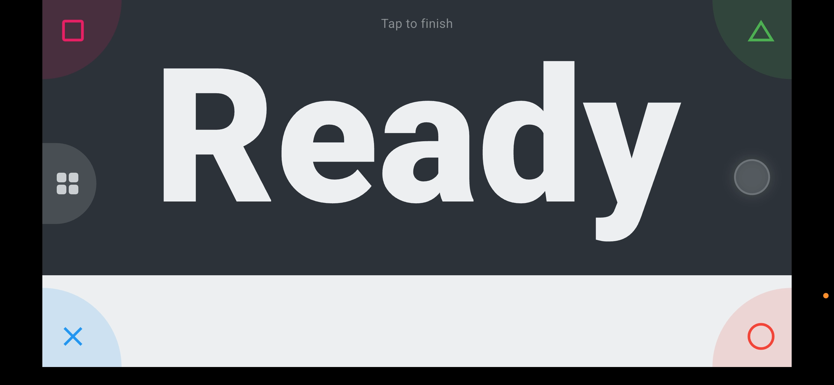 SpeechRead landscape transcription view screenshot