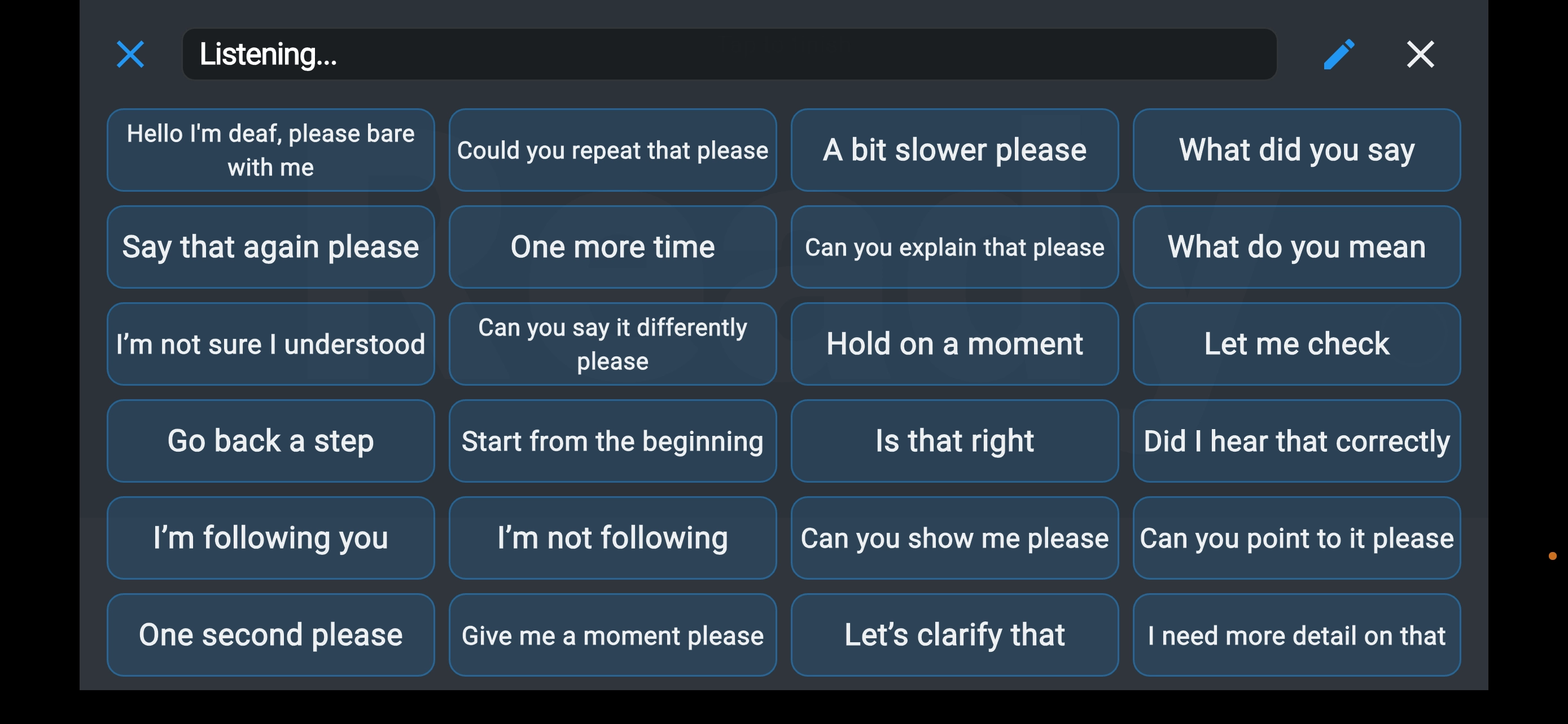 SpeechRead landscape dictation analytics screenshot